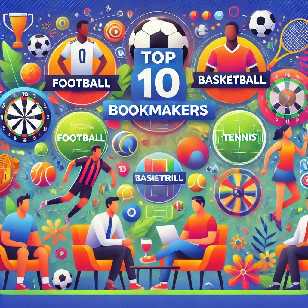 Top 10 Bookmakers for Various Sports